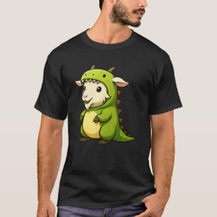 Baby Goat Animal Lover Dinosaur Costume Trex Boys  T-Shirt