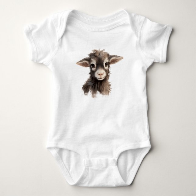 Baby Goat  Bodysuit (Front)