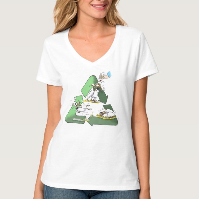 Baby goat life tshirt (Front)