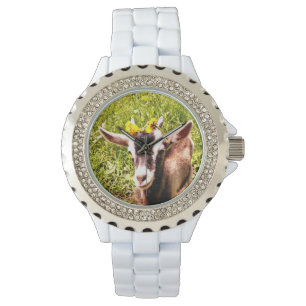 Baby Goat Rhinestone Watch