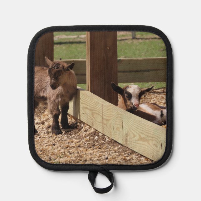 Baby Goats Pot Holder (Front)