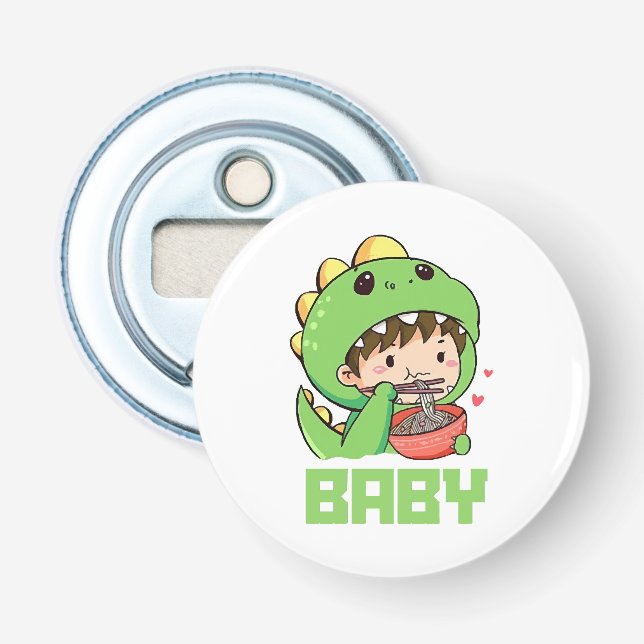 baby godzilla bottle opener (Front)