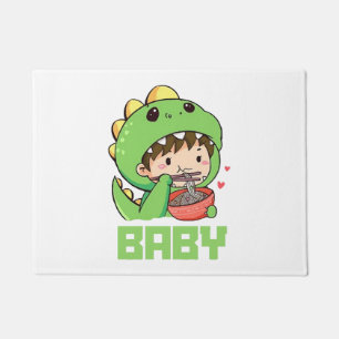 baby godzilla doormat