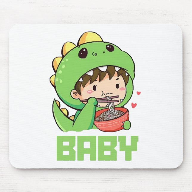 baby godzilla mouse mat (Front)