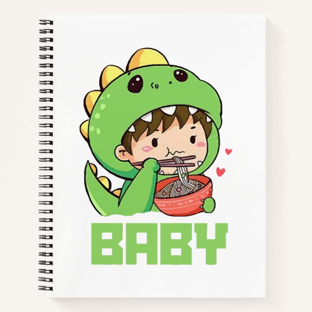 baby godzilla notebook (Front)