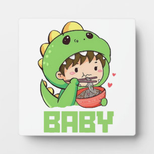 baby godzilla plaque