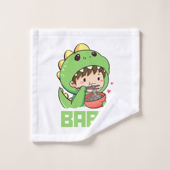 baby godzilla wash cloth (Wash Cloth)
