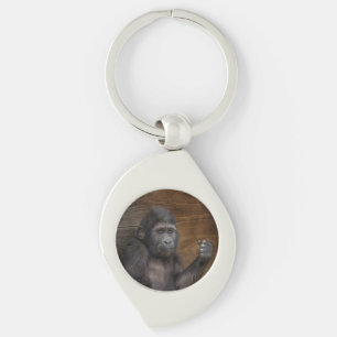 Baby Gorilla Key Ring