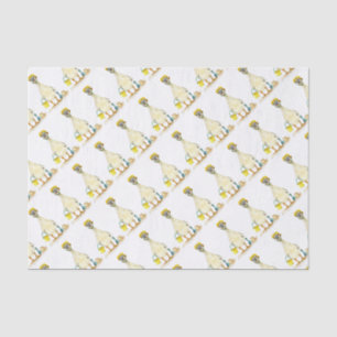 Baby Gosling on the Beach Tissue Paper