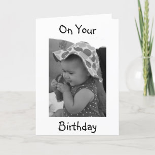 **BABY GRANDDAUGHTER'S BIRTHDAY** CARD