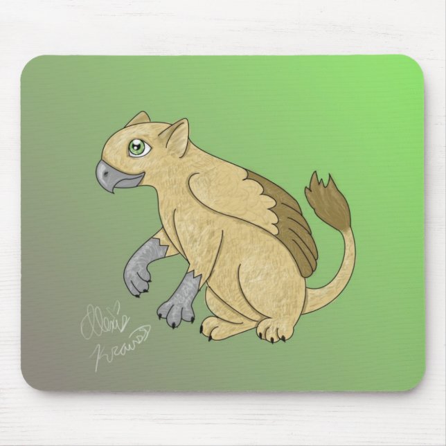 Baby Griffin Mouse Mat (Front)