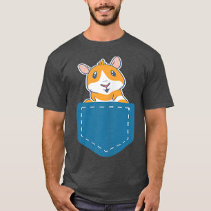 Baby Guinea Pig in Pocket Cute Guinea Pig T-Shirt