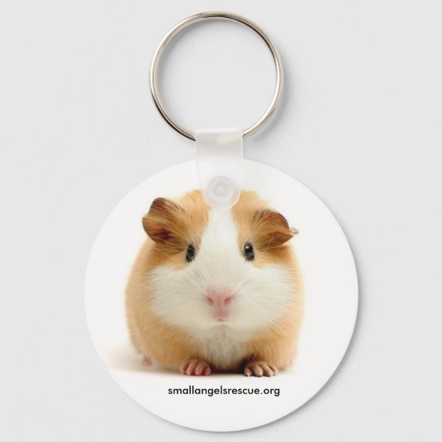 Baby Guinea Pig keychain (Front)