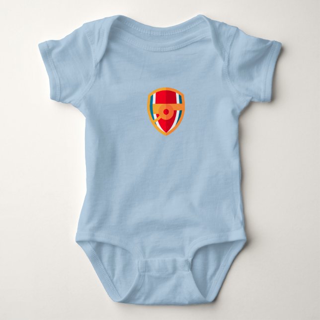baby gunner bodysuit (Front)