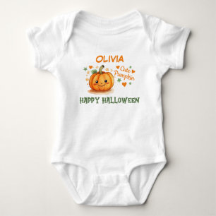 Baby Halloween Cute Pumpkin Bodysuit