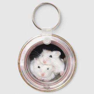 Baby hamsters: Piled Up! Key Ring
