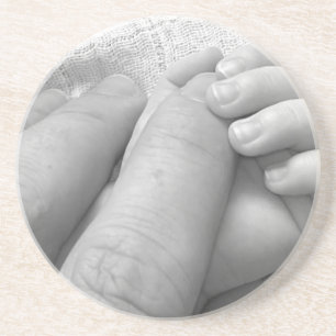 Baby Hand Fingers Hands Hold Grasping Gentle Soft Coaster