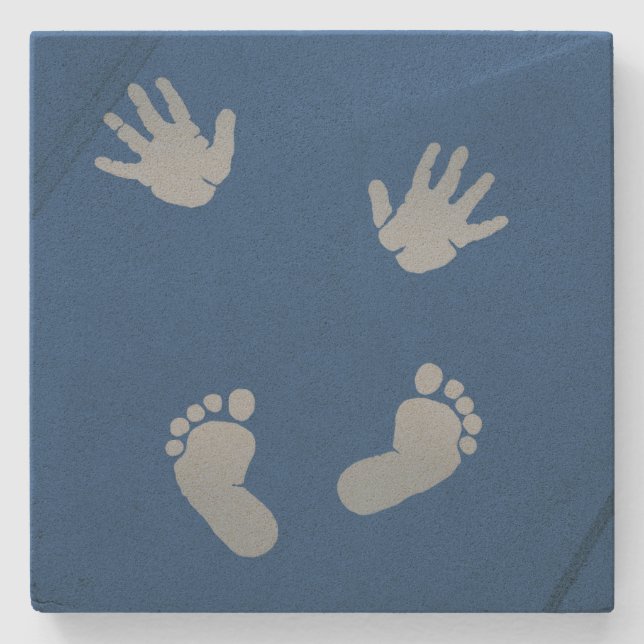 Baby Hands and Feet Coaster (Front)