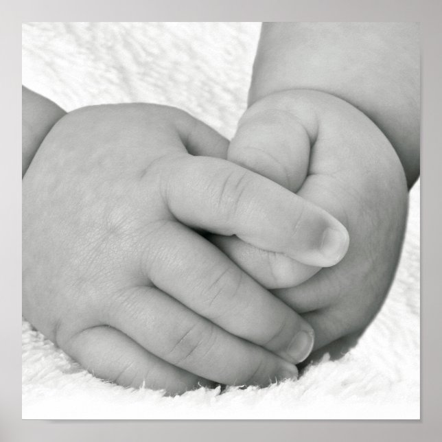 Baby Hands Poster/Print Poster (Front)