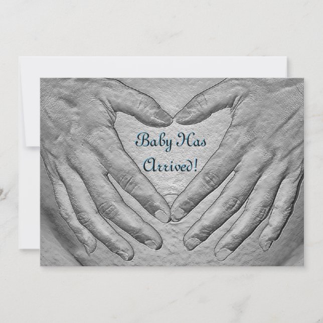 Baby Has Arrived Card (Front)