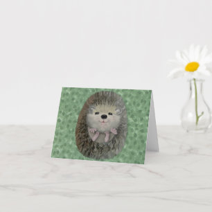 Baby Hedgehog Card
