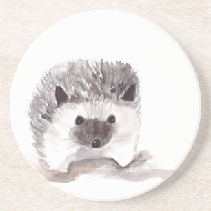 baby hedgehog coaster