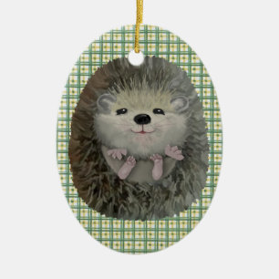 Baby Hedgehog Ornament