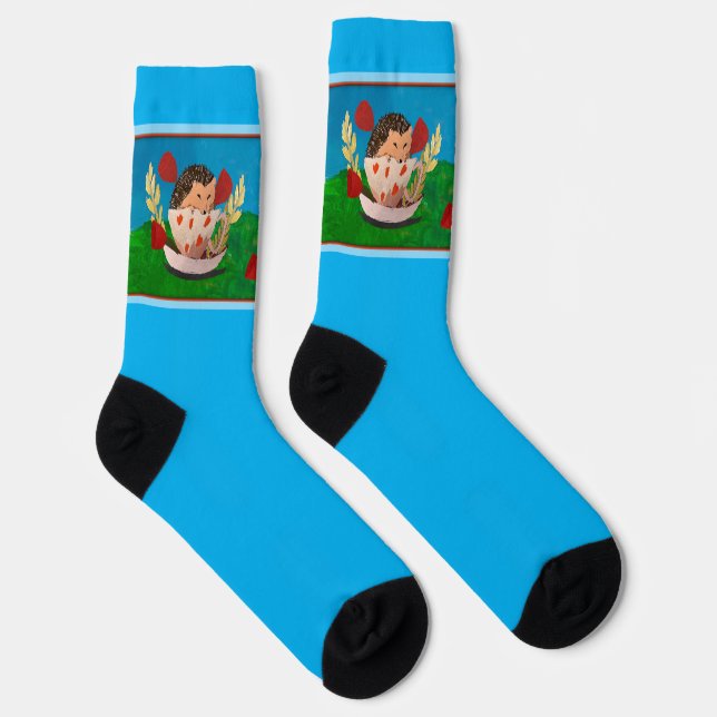 Baby Hedgehog Socks (Right)