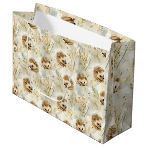 Baby hedgehogs large gift bag