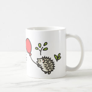 Baby Hedgehog's Red Balloon Coffee Mug