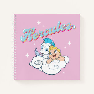Baby Hercules and Pegasus on a Cloud Notebook
