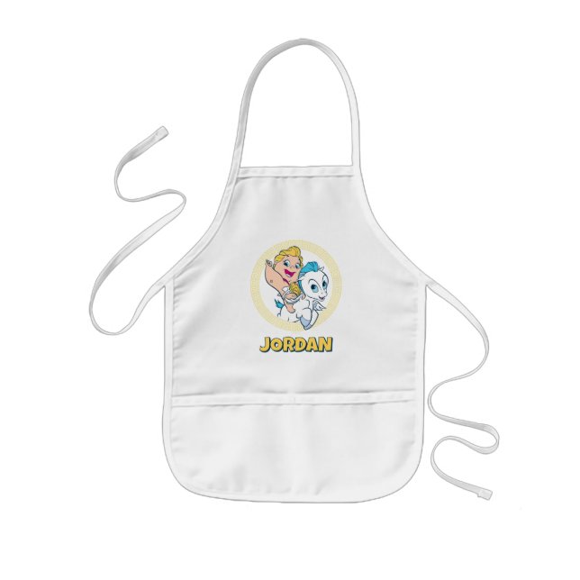 Baby Hercules Riding Pegasus Kids' Apron (Front)