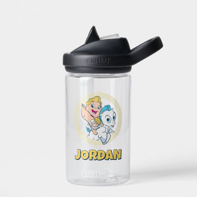 Baby Hercules Riding Pegasus Water Bottle (Left)