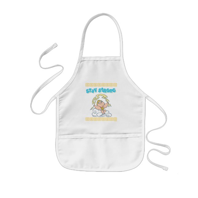Baby Hercules - Stay Strong Kids' Apron (Front)
