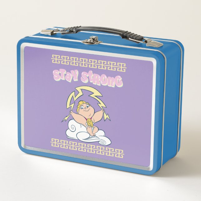 Baby Hercules - Stay Strong Metal Lunch Box (Front)