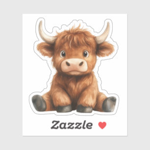 Baby Highland Cow, Hydro Flask