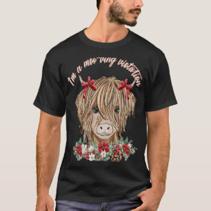 Baby Highland Cow I'm A Moo ving Violation T-Shirt