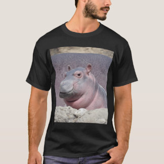 Baby Hippo Fritz At The Cincinnati Zoo And T-Shirt