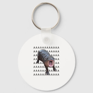 Baby Hippo Moo Deng Tank Top_10 Key Ring