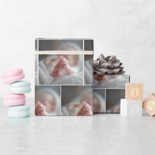 Baby Holding an Adult Hand Wrapping Paper