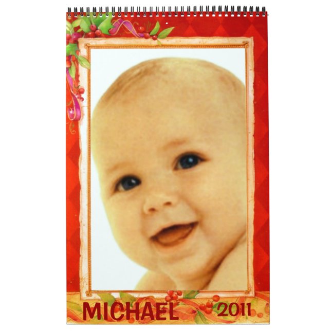 Baby Holidays Photo Frames 2011 Calendar (Cover)