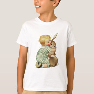 BABY HUGGING EASTER BUNNY T-Shirt