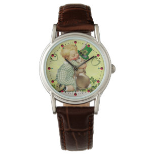 BABY HUGGING RABBIT IRISH ST. PATRICK'S DAY PARTY WATCH