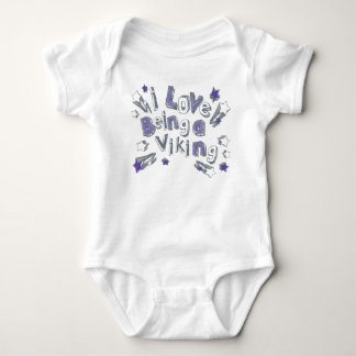 BABY I LOVE BEING A VIKING BODYSUIT