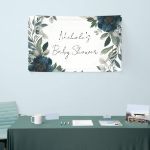 Baby in Bloom: A Garden-inspired Baby Shower Banner