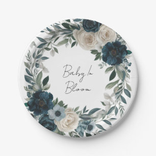 Baby In Bloom: A Garden-inspired Baby Shower Paper Plate