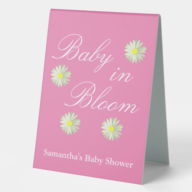 Baby In Bloom Baby Shower (Front)