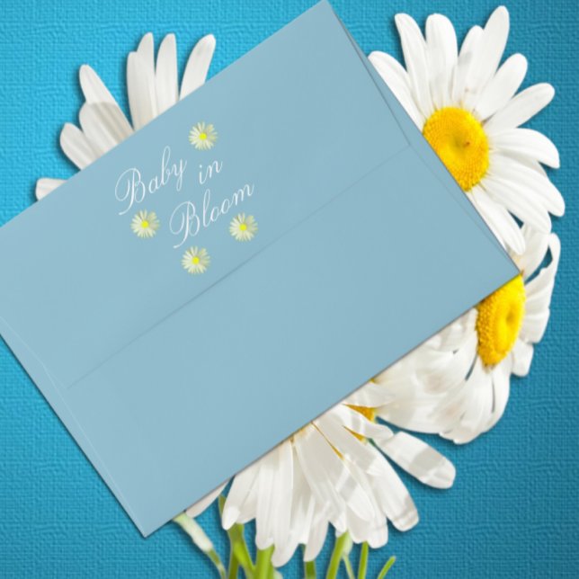 Baby In Bloom Baby Shower Envelope (Creator Uploaded)