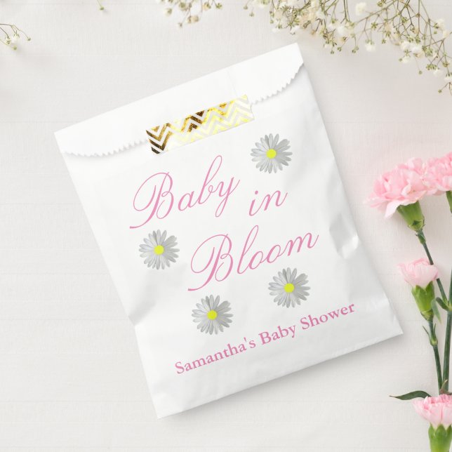 Baby In Bloom Baby Shower  Favour Bags (Sealed)