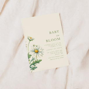 Baby in Bloom Baby Shower Invitation